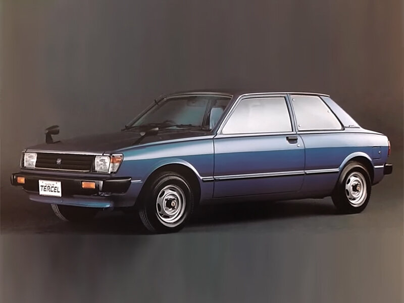 Toyota Tercel (AL11) 1 поколение, рестайлинг, купе (08.1980 - 04.1982)